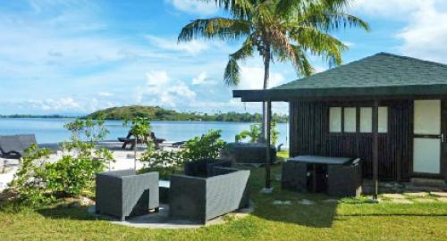 Pension Bora Bora Ecolodge : Hébergement